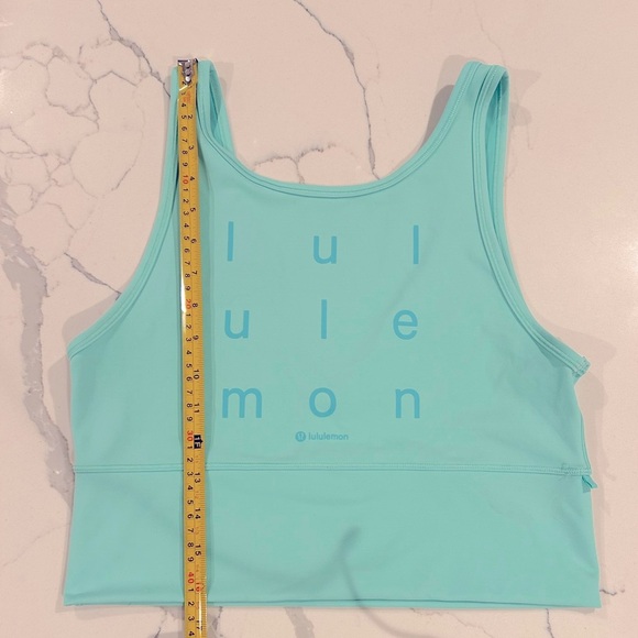 Lululemon Power Pivot Everlux Tank Top in Wild Mint size 10 - Picture 6 of 6